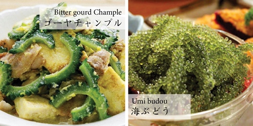 Popular local food of Okinawa